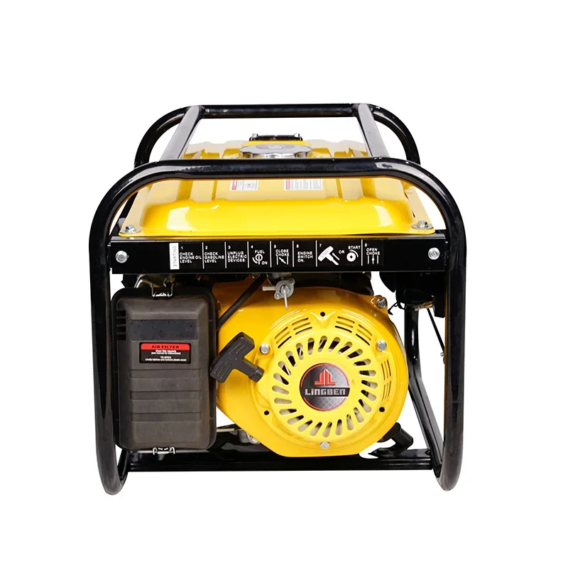Gasoline Generator Portable Home-use Micro 2500w 220v Small 2KW All Copper 12v Power Saving