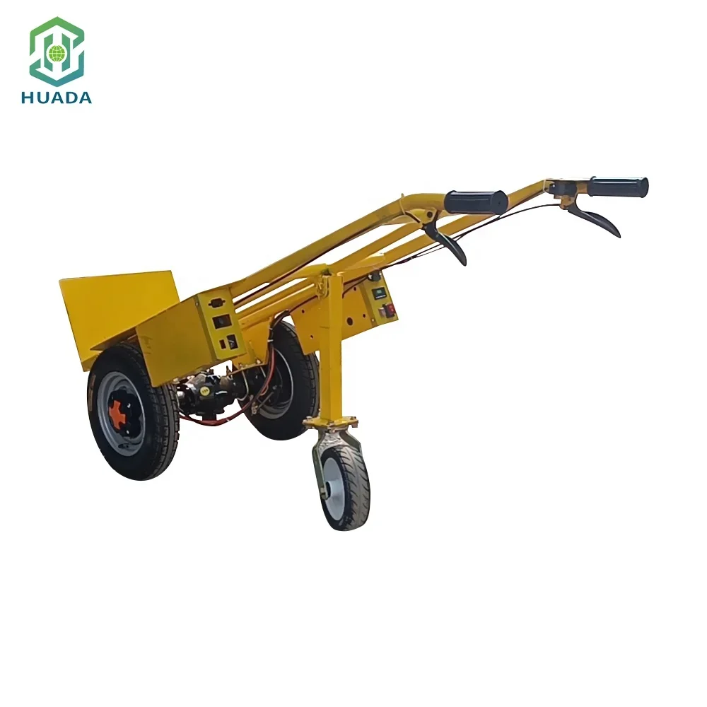 China Factory Supply 500kg Load Cargo Carrier Trolley 2 Wheels Lithium Battery Electric Hand Trucks