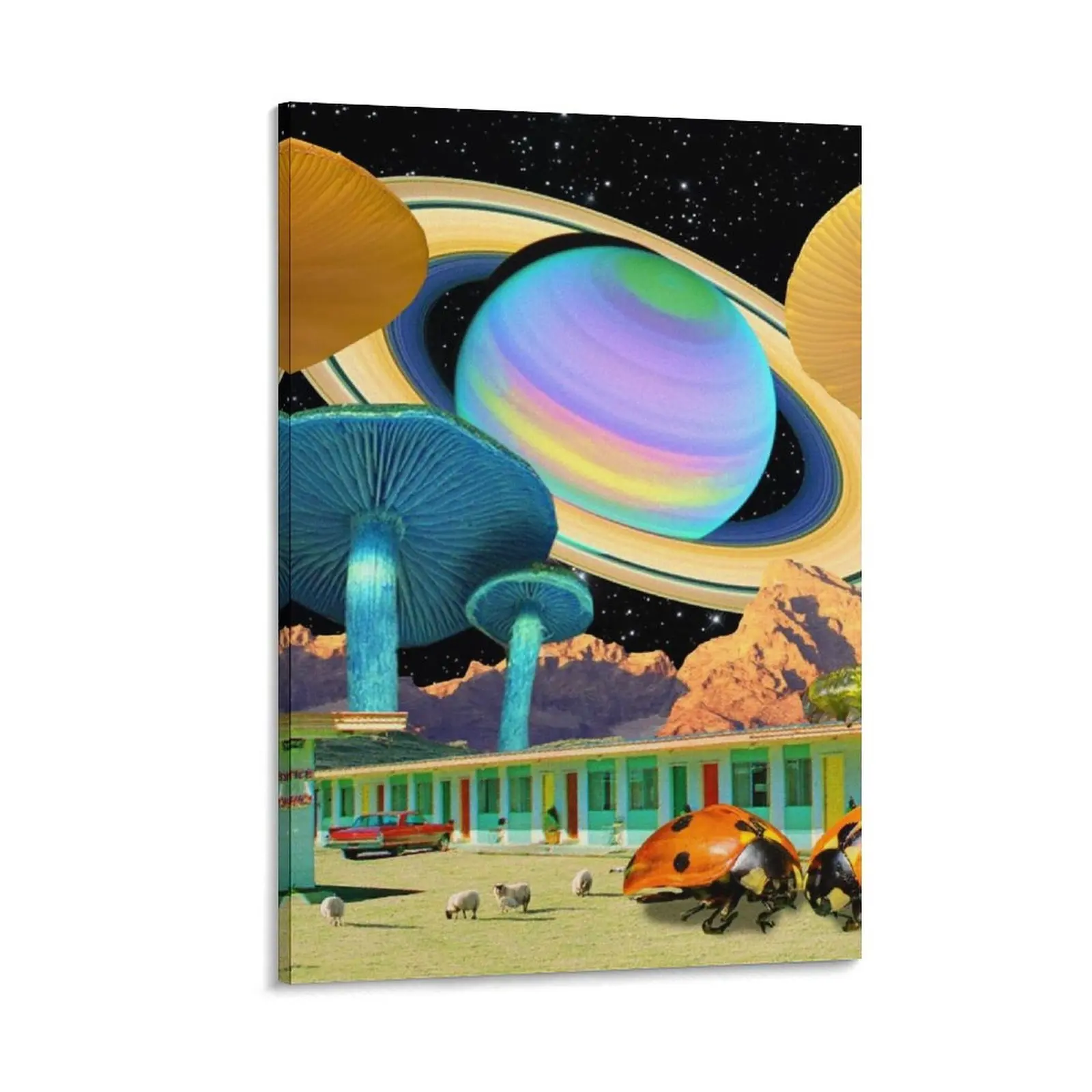

Motel Crazy Canvas Painting canvas wall decoration room decorations for girls