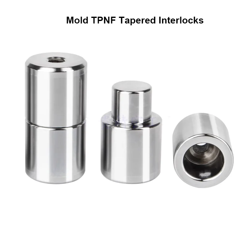 2PCSMoldTPNFTaperedInterlocksRoundLocatingUnitsMoldAccessories