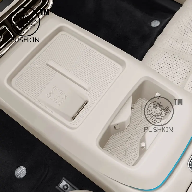 Changan Deepal S09 2025 2026 자동차 스타일링 중앙 제어 무선 충전 실리콘 패드 중앙 보관 방진 매트
