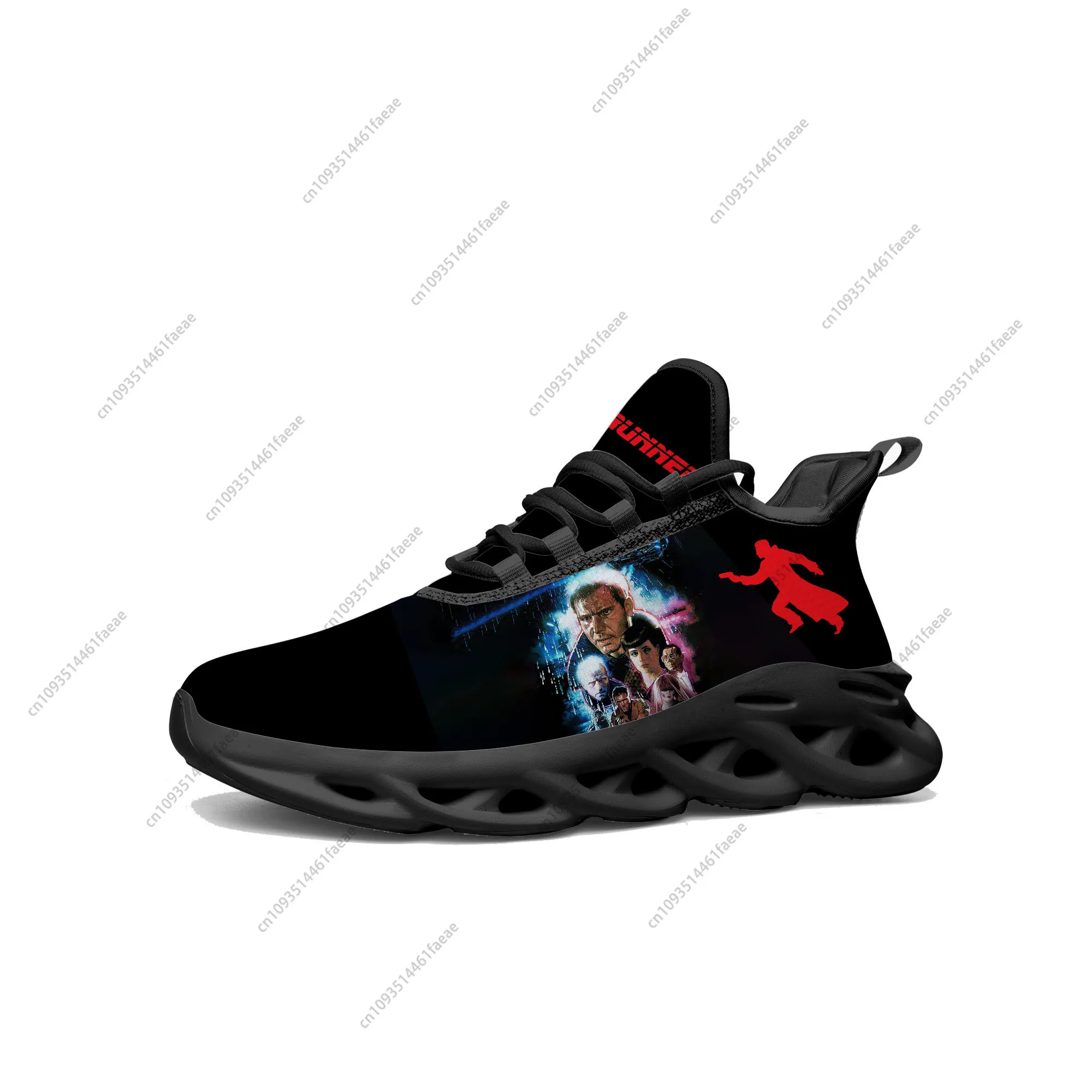 Blade Runner Movie Flats Sneakers Mens Womens Sports Running Shoes High Quality Sneaker Lace Up Mesh Footwear custom made Shoe 2