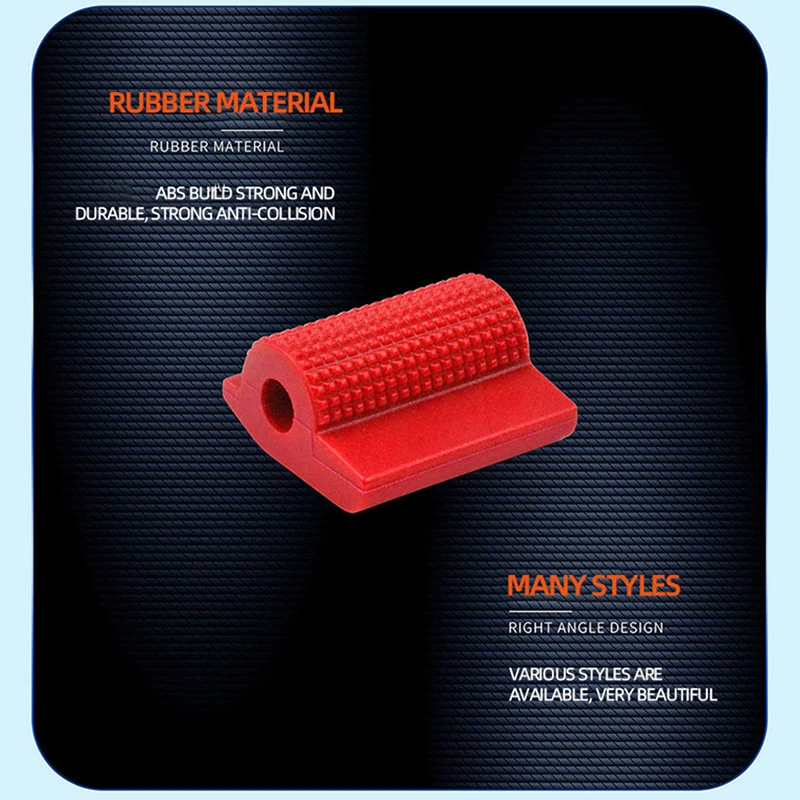 Motorcycle Shift Gear Lever Pedal Anti-skid Foot Peg Toe Gel Rubber Protective Cover For Yamaha Honda