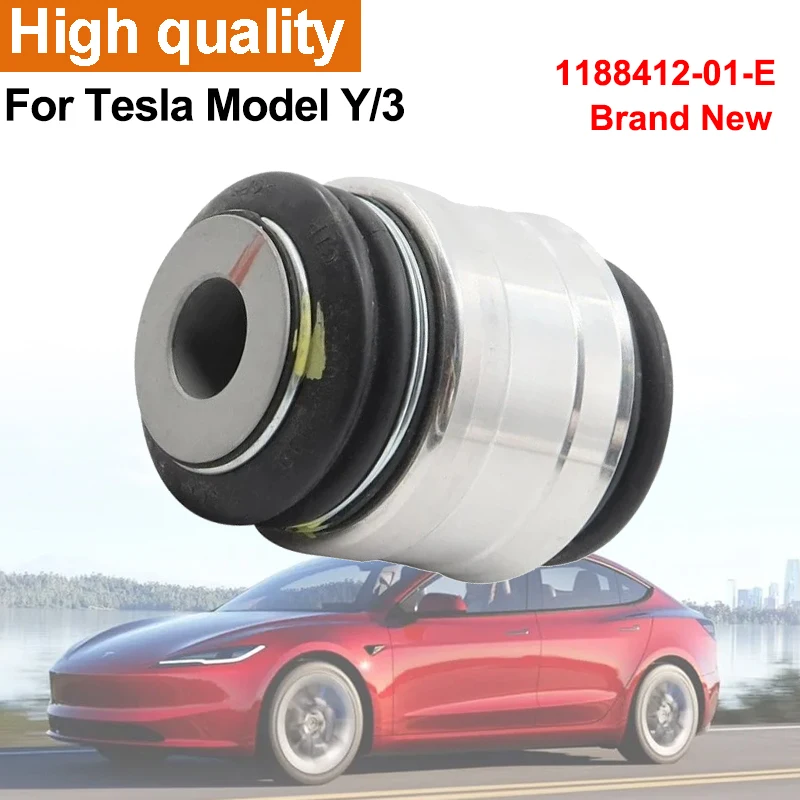 Bushing 1188412-01-E For Tesla Model 3/Y Rear Rubber Sleeve Steering Knuckle Bushing Exchange Replacement High Compatibility rubber sleeve bushing