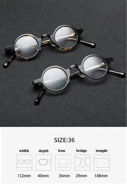 Montatura Occhiali Rotondi Occhiali Argento Da Vista Occhiali Da