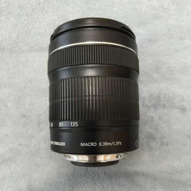 캐논 EF-S 18-135mm f/3.5-5.6 IS STM 렌즈 STM 자동 초점 줌 렌즈 (캐논 EOS 90D 80D 70D 60D T7i T6i 용) 95% 새 상품
