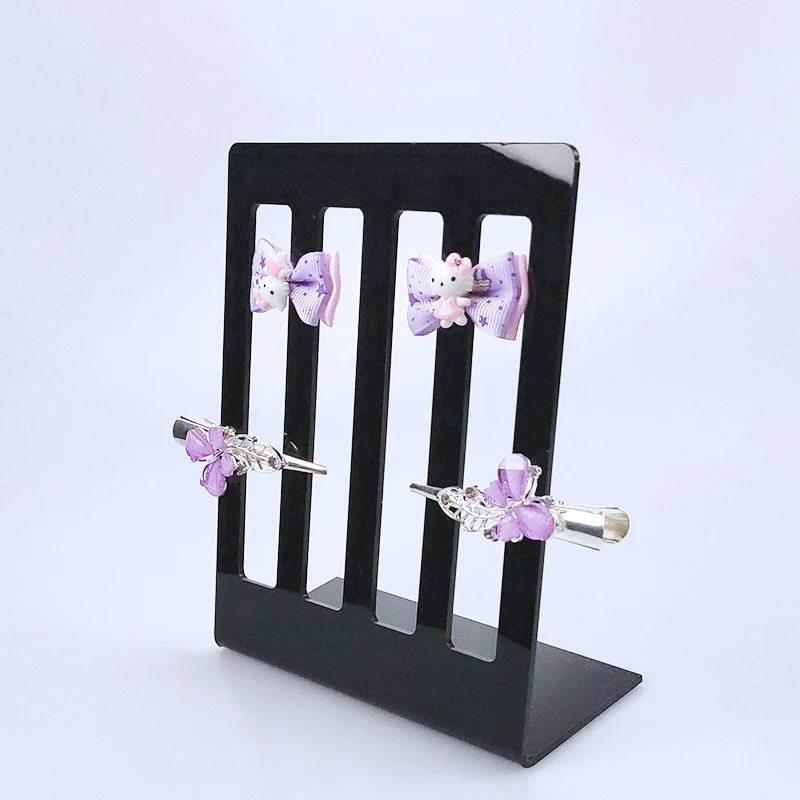 Soporte acrílico para de accesorios para cabello, organizador de pinzas para el pelo, alfiler, soporte para horquillas, escaparate, exhibidor de joyería - AliExpress Joyería y accesorios