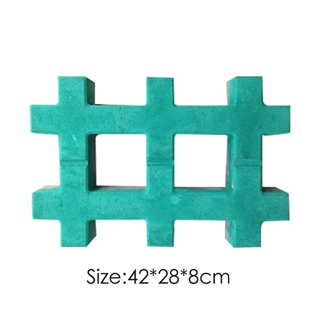 Parkoló Fű Tégla Penész Diy Kézi Burkolás Cement Út Beton Formák Útkészítő Újrahasznosítható Barkácsolás Manuálisan - Image 6