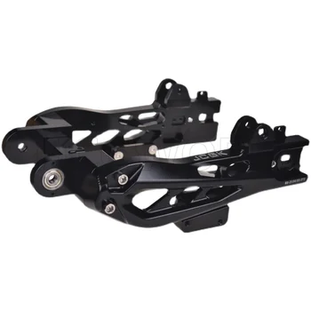 Electric Bike Flat Fork+rear Swingarm warehousec T6 Aluminum Shark Type Modified for Niu Mqis/ms Disc Brakes /drum Brakes Universal