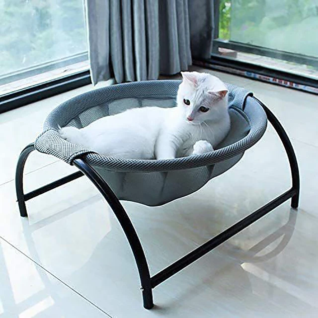 Hamac pour animaux de compagnie lit pour chiens et chats lit sur pied lavage complet Structure