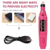LINMANDA High Quality Nail Drill Machine Set Electric Nail Sander Gel Polish Remover Tools Driller Manicure Nail Accessories 2
