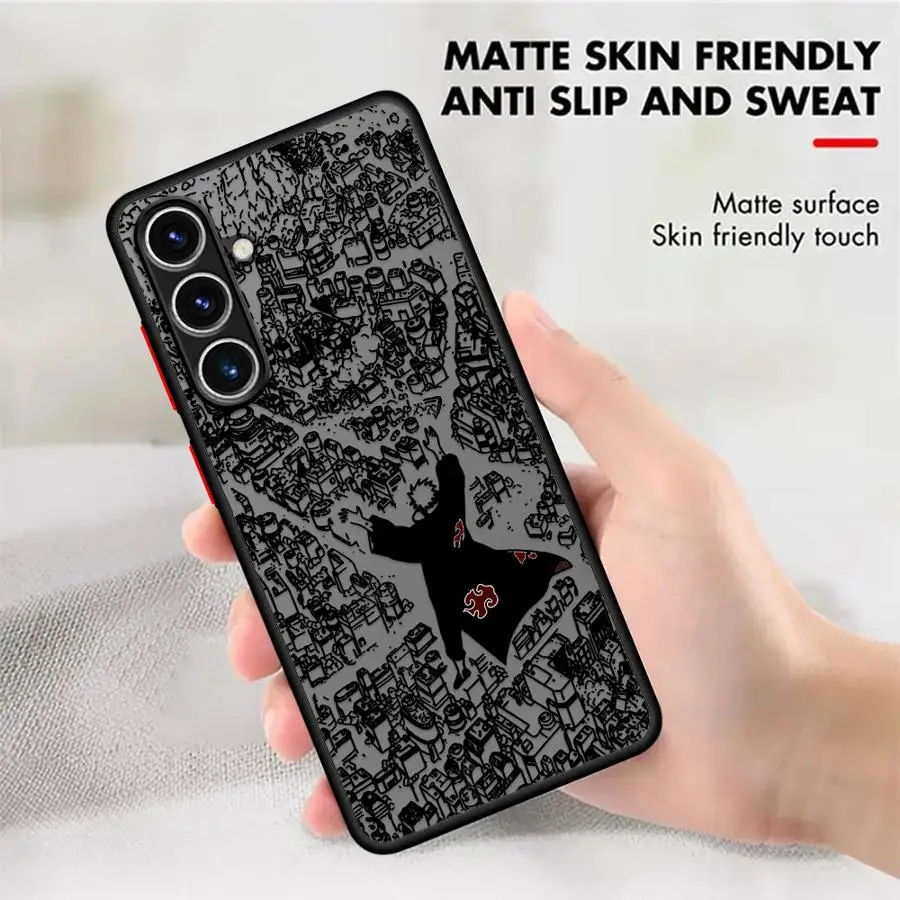 Matte Phone Cover with Cool Anime Characters