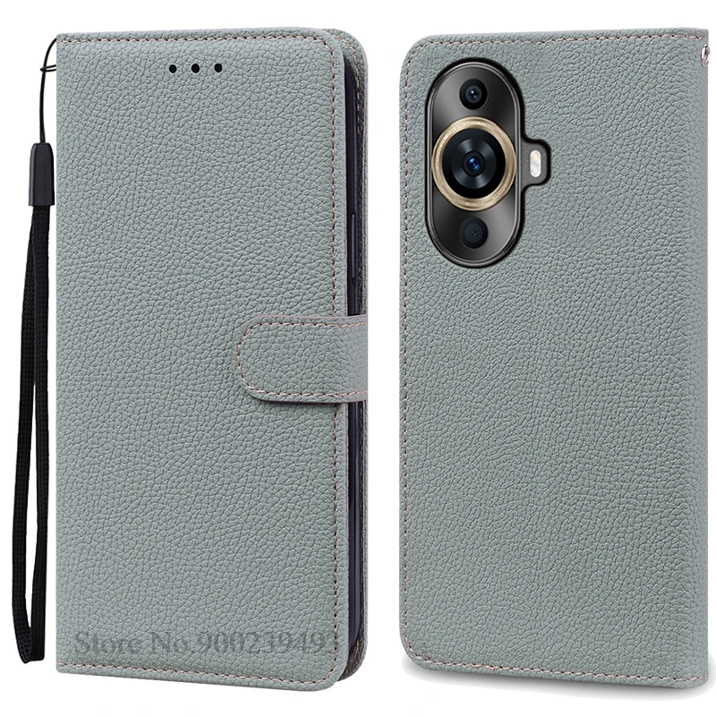 Premium Soft TPU Silicone Wallet Flip Phone Case - Nova 12S Collection