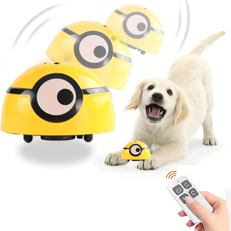 Smart Interactive Dog Toys Ball with Remote Control LED Lights