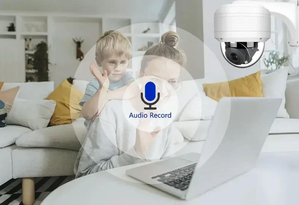 Prikaz značajke snimanja zvuka