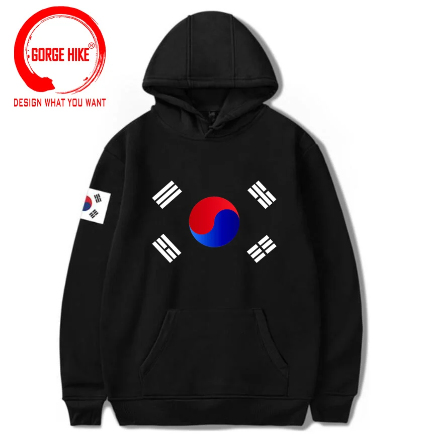 

2023 New Fashion South Korean National Flag Pringitng Pullover Sweatshirt 3XL Plus Size Hoodies Republic Of Korea Flag Clothes
