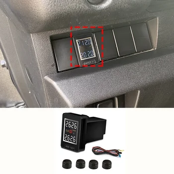 Per il 2019-2025 Suzuki Jimny JB74 JB64 Sistema di monitoraggio della pressione dei pneumatici TPMS wireless automatico con display LCD Monitor incorporato