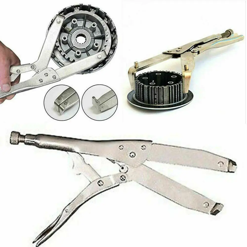 Herramienta De Bloqueo De Embrague Para Moto Y Scooter – 295 Mm De Longitud, Puntos De Apoyo De 7 Y 9 Mm, Mango Ergómico