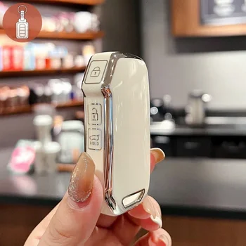 TPU 자동차 키 케이스 커버 쉘 포브, 기아 스포티지 R GT 스팅어 쏘렌토 씨드 세라토 포르테 니로 소울 텔루라이드 보호대 키리스