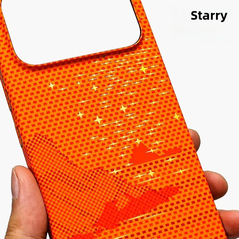 Stylish Carbon Fiber Magnetic Case for HONOR 600 Pro - Shockproof Bare-body Feel Cover