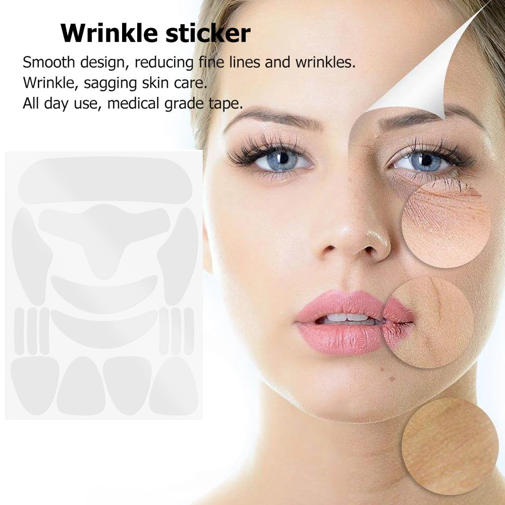 Wrinkle Patches Reusable, Anti Wrinkle Facial Patches for Face Overnight to Lifting Firming Smooth Fine Lines Reducing Wrinkles - Image 2