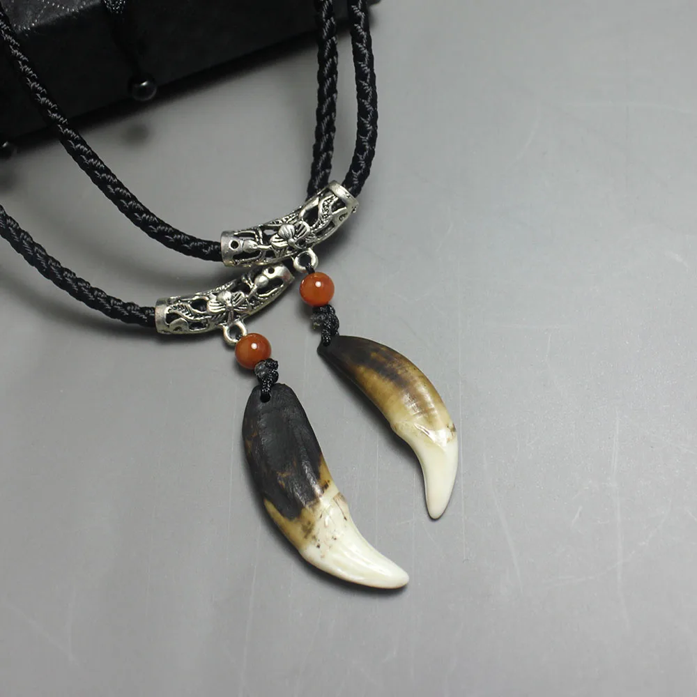Pendant Jewelry Real Wolf Tooth Necklace Amazon Viking Wolf Tooth