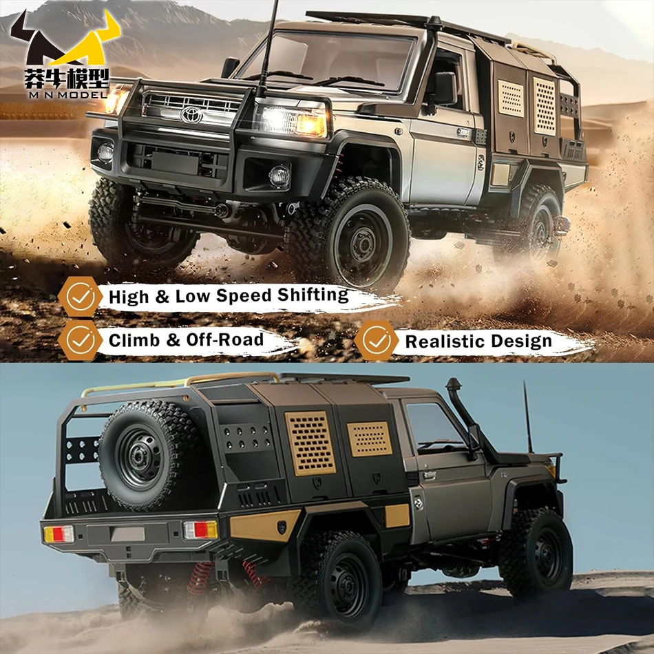 Off Road Remote Control Car Toy 4x4 Nylon Metal RC Crawler