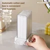 2025 Hot Press Type Cotton Storage Box, Lightweight Luxury Cosmetics Storage Box, PET Transparent Covered Dust-proof Storage Box 3