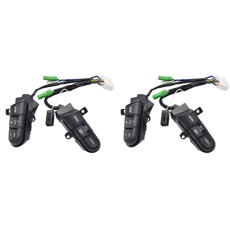

4X With Shift Paddle Steering Wheel Switches Buttons For Honda 2008-2013 Fit 2009-2014 City 2006-2011 Civic