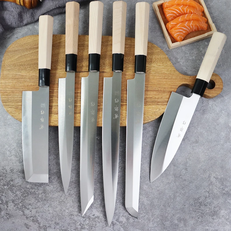 

Professional Fish Knife Japanese Sashimi Sushi Salmon Beef Knife Chef Knife Kitchen Knife Cooking Cleaver Knives Slicing Knife