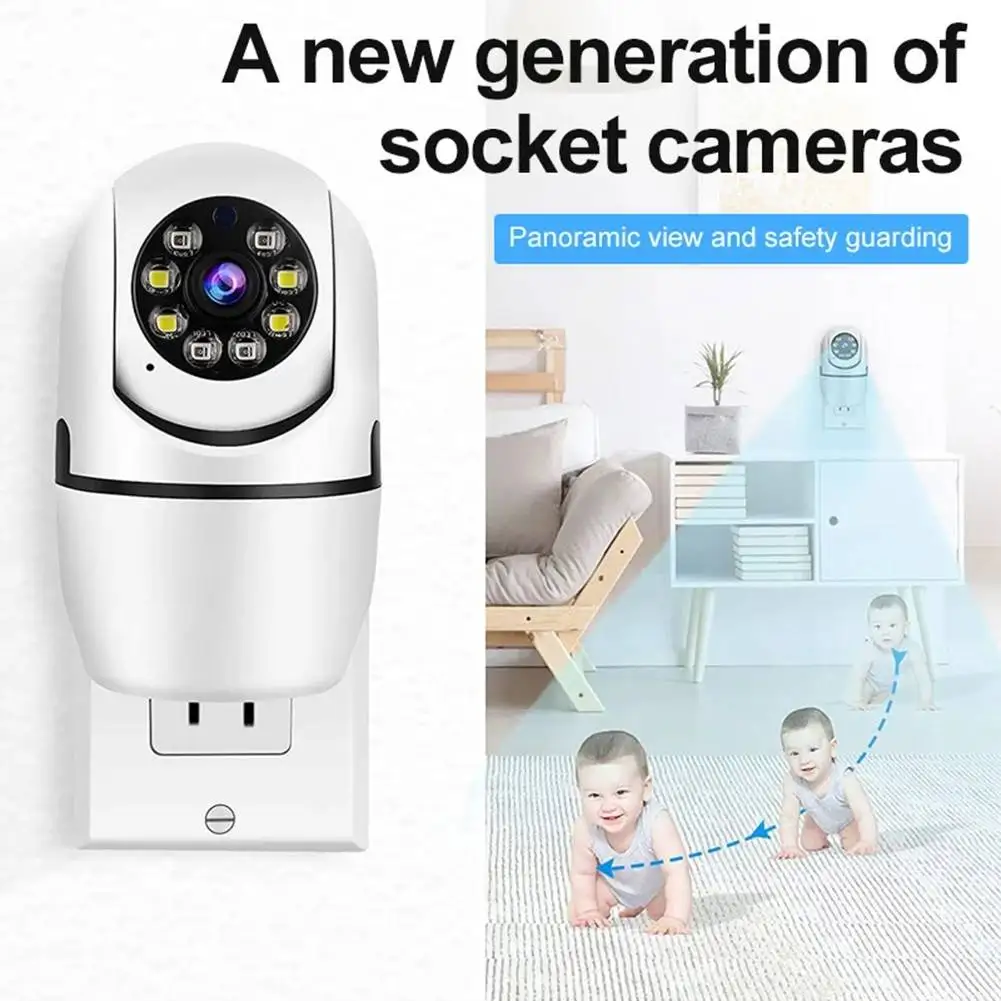 A11 Mini Camera Wifi Smart Home PTZ Webcam IP Camera Security CCTV LED Night Vision Baby Monitor Video Surveillance US EU Plug 4