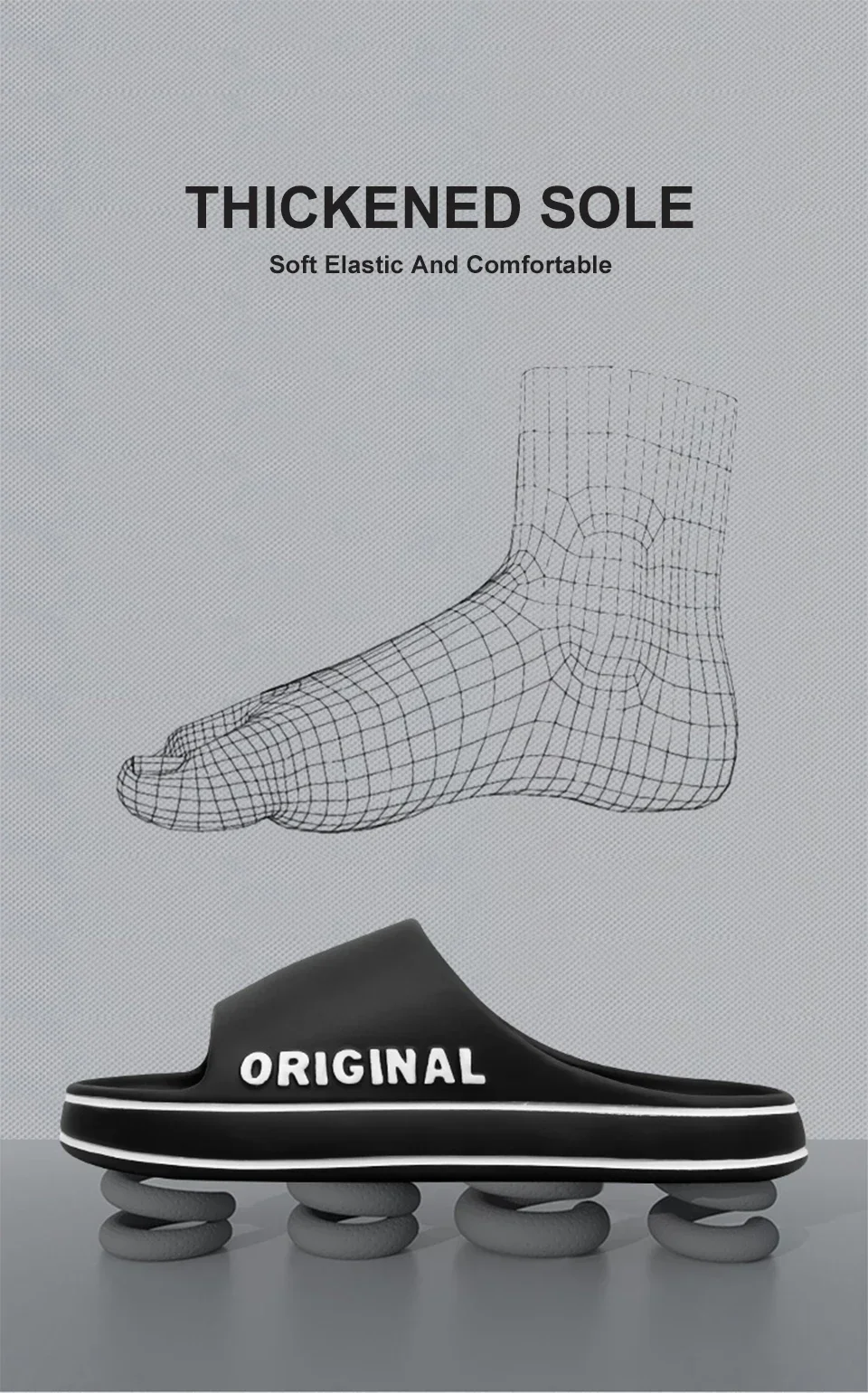 Slippers Beach Slides Solid Mens Thick Sole Indoor Bathroom Color Feslishoet Women Letter Anti Slip Shoes Summer Couple Sandals