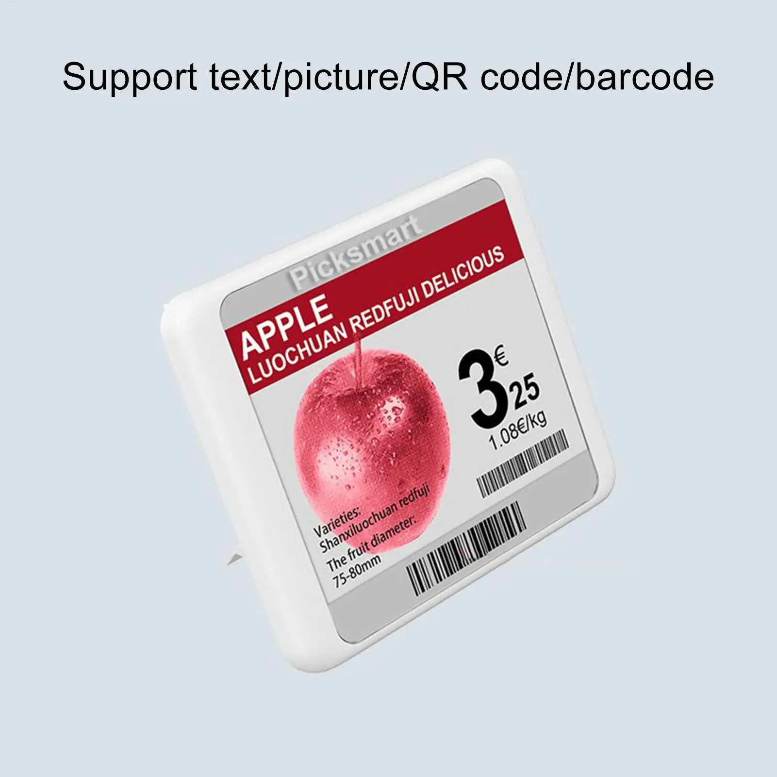 Wireless E Ink Tag Wireless Magnetic Electric Smart Control Signages Digital Business Signages For Offices Restaurant Indoor