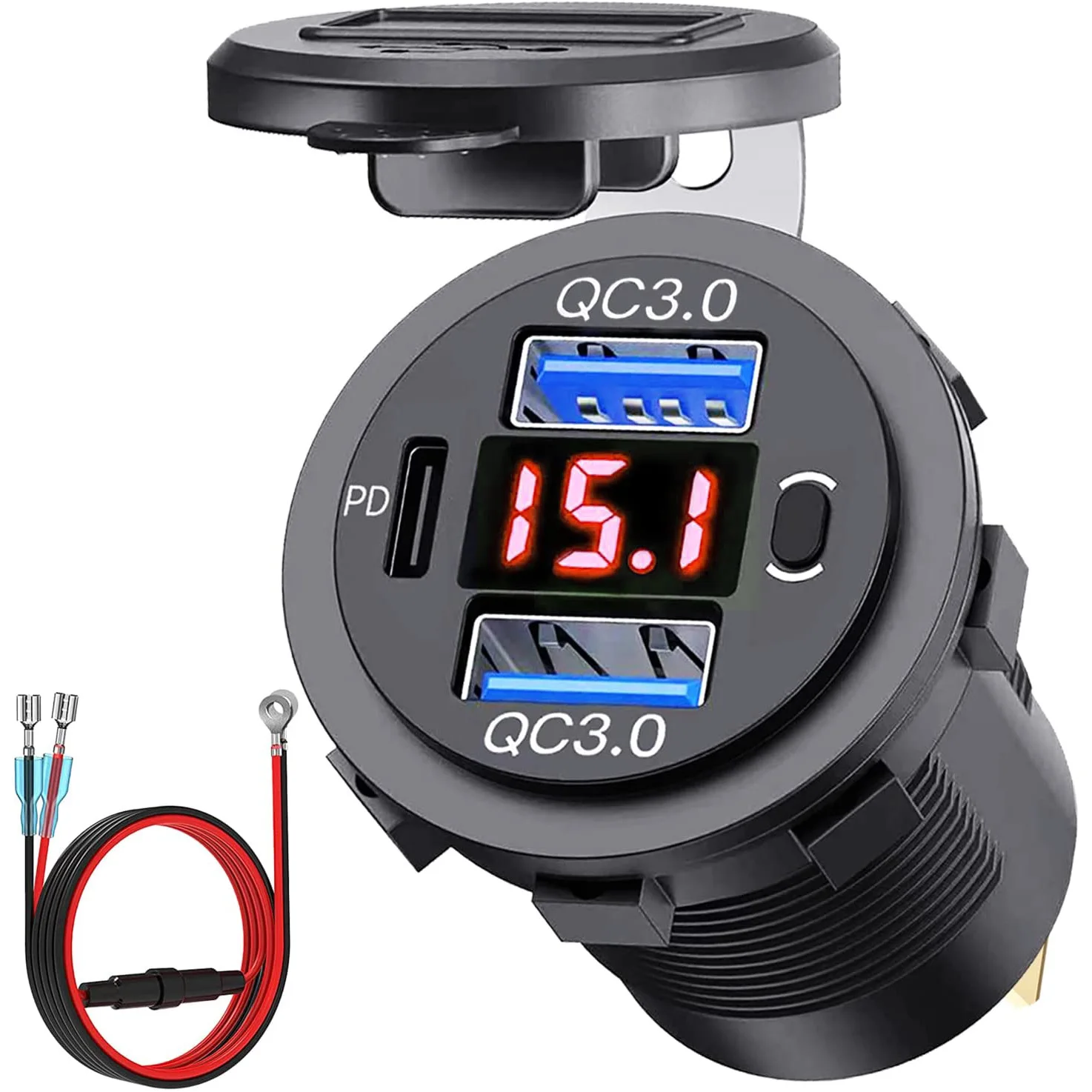  ĳ Ʈ   USB   , QC3.0 + PD3.0, 55W, 3USB