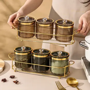 Luxury Kitchen Spice Jar Set 1