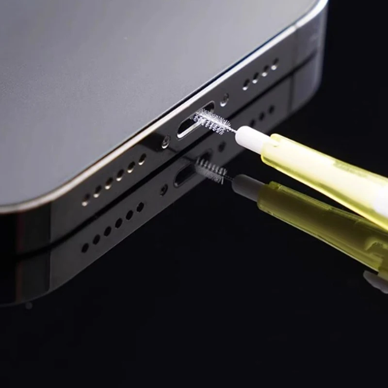 Kit di pulizia retrattile da 1/3/5 pezzi per altoparlante del telefono, spazzola per la pulizia degli auricolari, kit di pulizia del telefono cellulare - Image 3