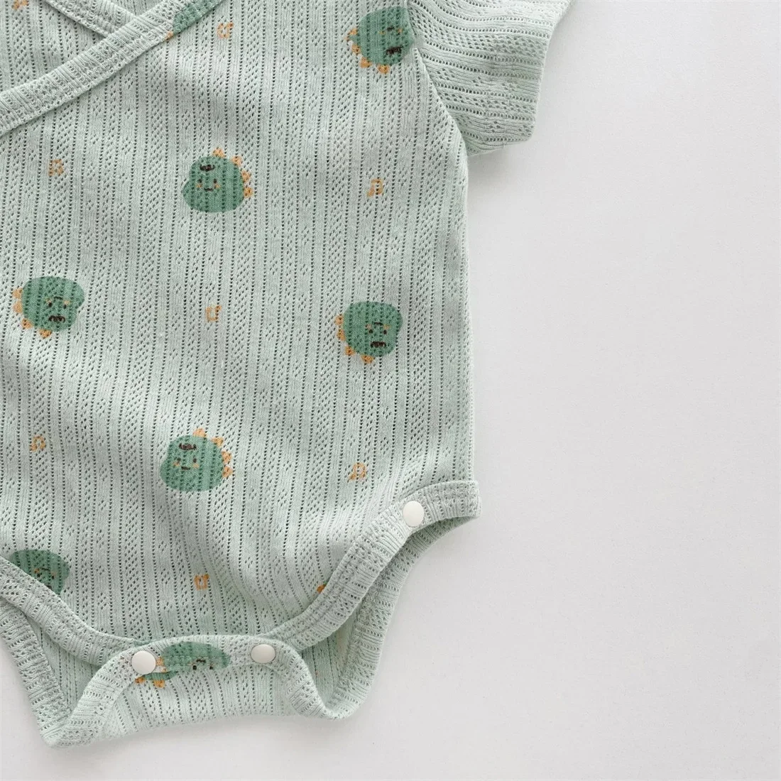 0-24M Baby Romper+Hat Suit Short-Sleeved Jumpsuit Infant Cartoon Printing Baby Home Clothes With Hat Set Girls Boys Clothes baby rompers cotton jumpsuit baby jumpsuit baby clothing