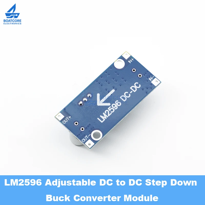 1PCS LM2596 LM2596S DC-DC 스텝다운 벅 컨버터 가변 전압 레귤레이터 모듈 3V-40V 1.5V-35V 전원 공급 장치