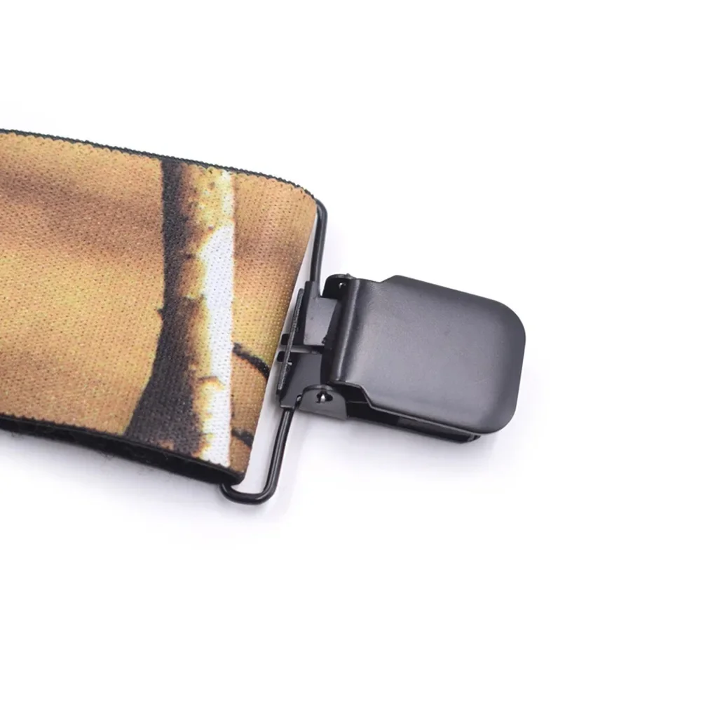 Bretelle per Uomo Larghe 5cm con 4 Clip in Metallo Extra Resistenti