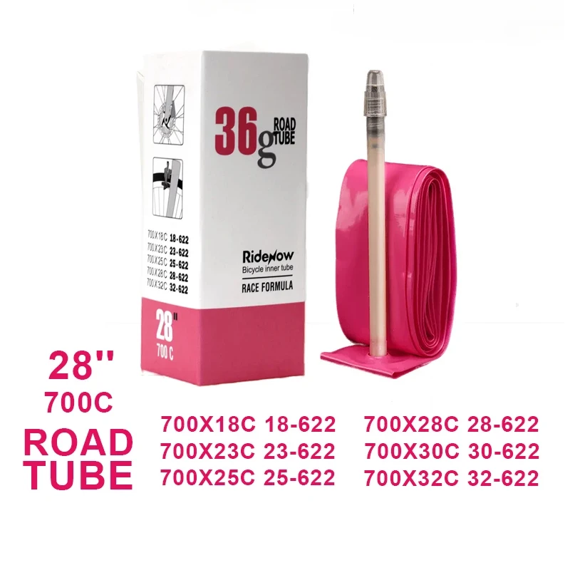 Description Picture 2 of itemRideNow TPU Bike Inner Tube 700C 700x18 23 25 28 32 35 37 40 47C Road Bicycle Tire MTB Bike Camera 29x1.5 1.75 TPU Inner Tube