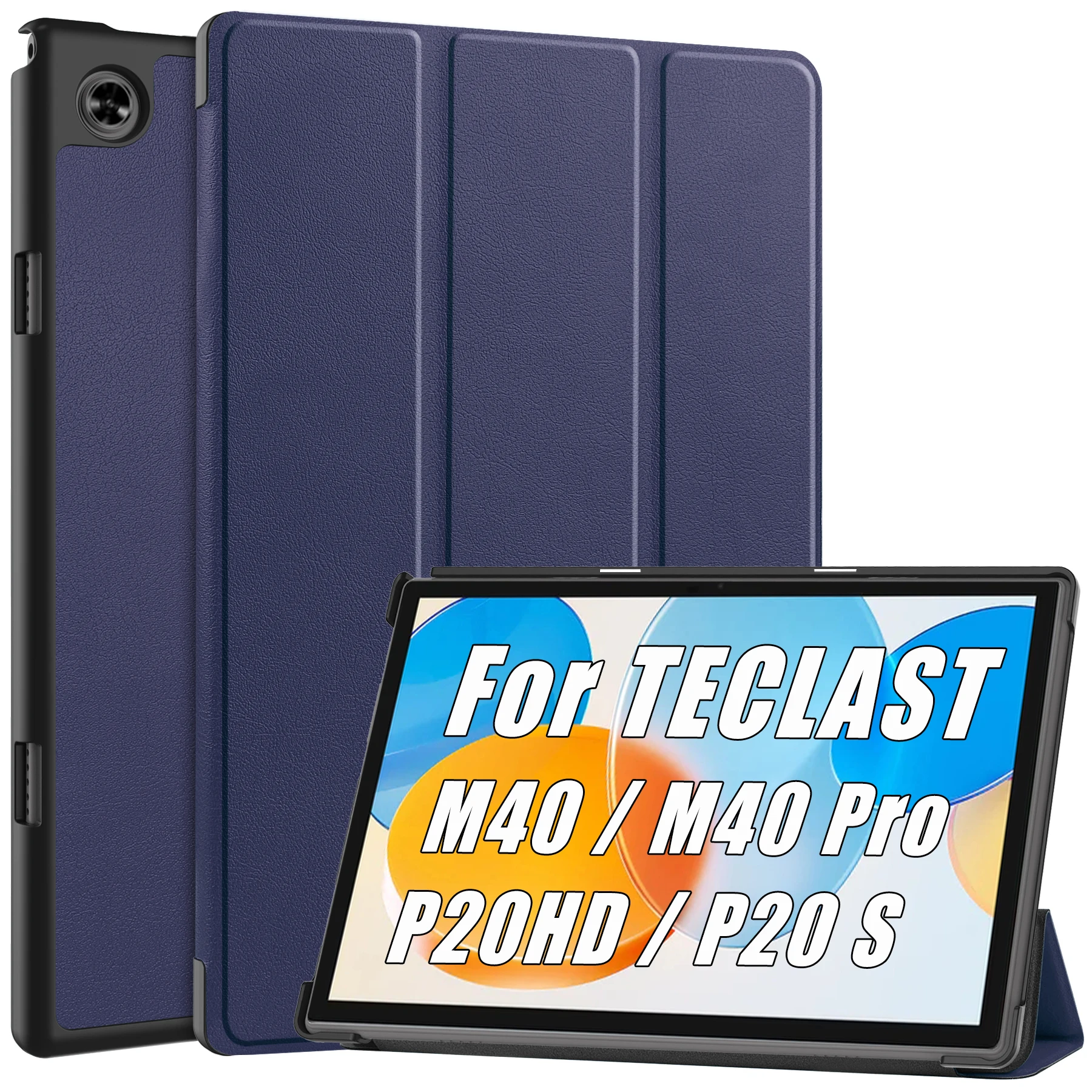 Custodia per TECLAST M40 Pro / M40 / TECLAST P20HD / P20S Custodia protettiva ultra sottile da 10,1 con supporto e copertura Auto-Wake/Sleep  7