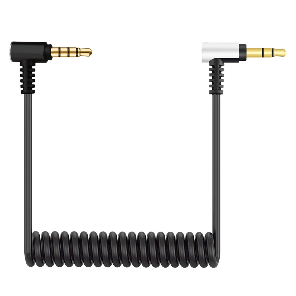 Replacement 3.5mm TRS to TRRS Microphone Cable Ancable Male to Male