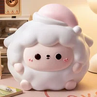 Creative Enamel Cartoon Animal Savings Can Home Decoration Gift for Children Boys Girls Can't Break Change Piggy Bank, 1Pc 1