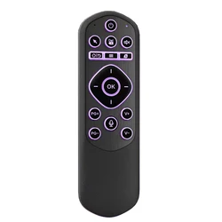 Enhanced Wireless Air Mouse Remote with Backlit Mini Keyboard and Gyroscope (Backlight)