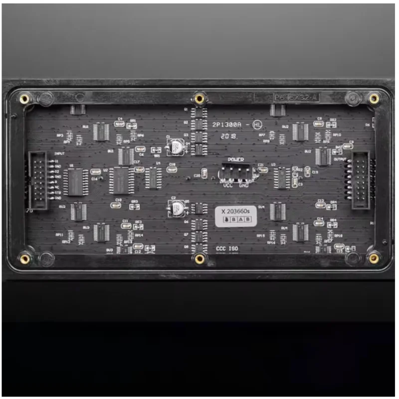 420 중형 16*32 RGB LED 매트릭스 패널 6mm 피치
