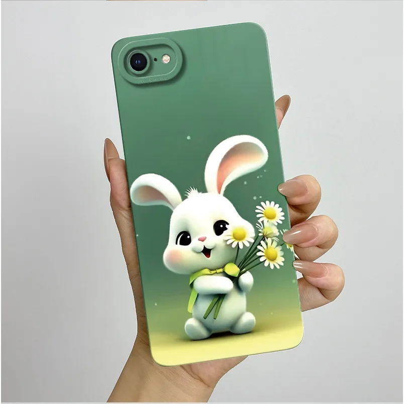 Aesthetic Soft Slim Silicone Phone Case with Full Bumper Protection