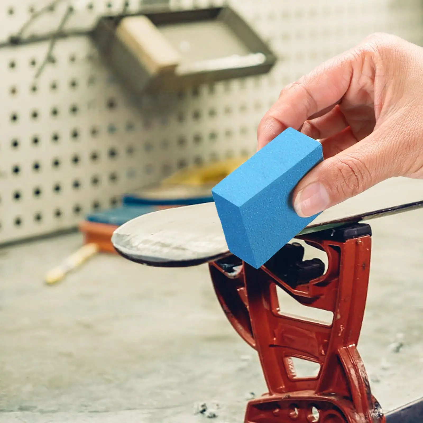 Gummy Rubber Abrasive Stone Edge Tuning for Polishing Removing Rust Grinding