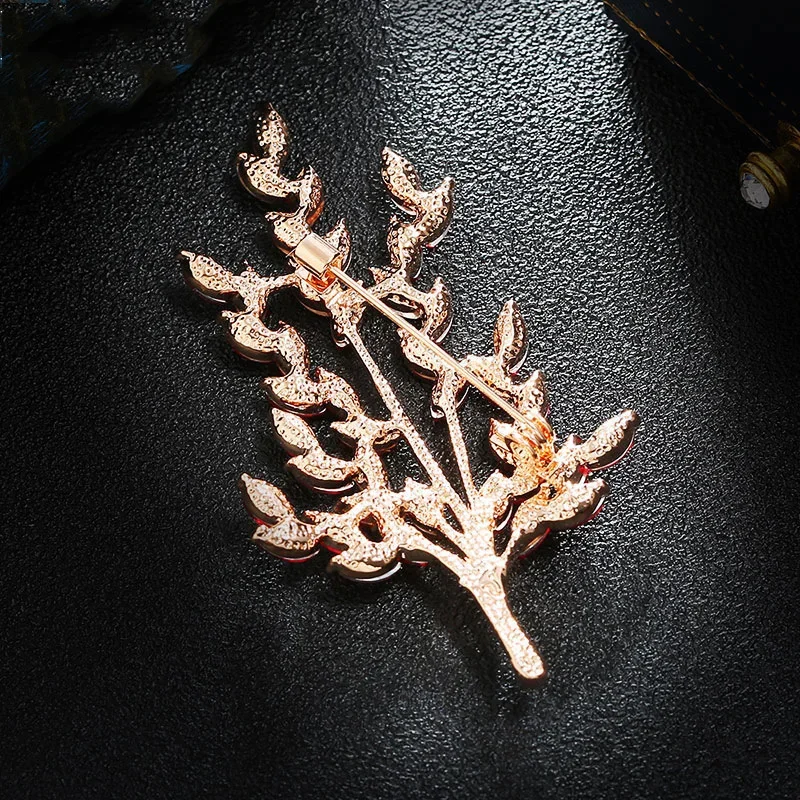 Wheat Ear Flower Crystal Brooches Bouquet Women Brooch Pin Jewelry Accessories wheat brooches flower brooch crystal brooch pin brooches clothing brooch