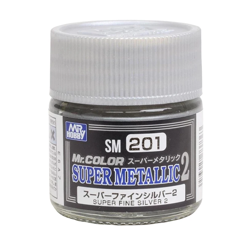 Mr Hobby SM201-209 Model paint Electroplating effect Super metallic paint 10ml 11 4