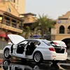 1:32 BMW 5 Series 535i Alloy Car Model Diecast Metal Toy Vehicles Car Model High Simulation Sound Light Collection Gift 6